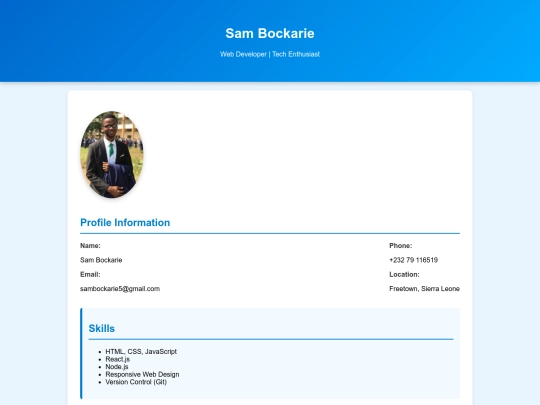 sam screenshot