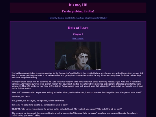 Writing/Dais of Love/DaisOfLove1 screenshot