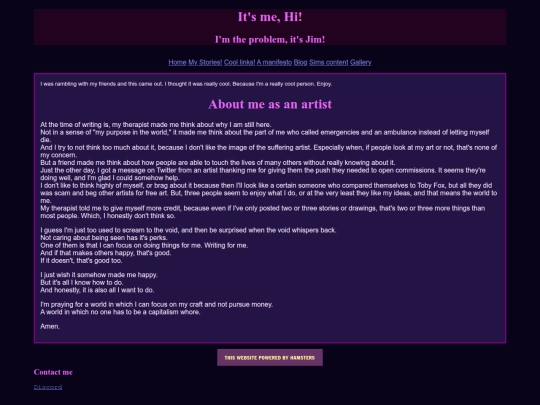 artManifesto screenshot