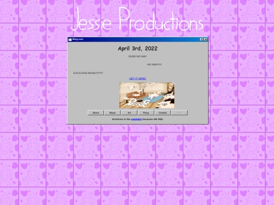 blog screenshot