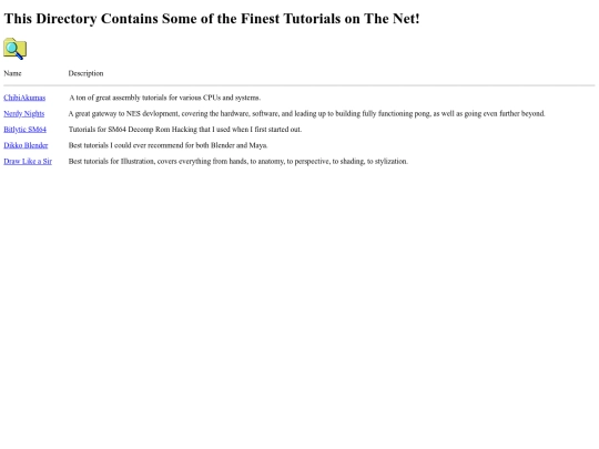 tutorialdirectory screenshot