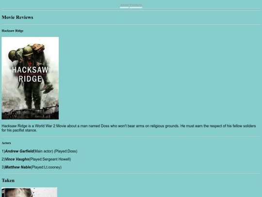 MovieReview screenshot