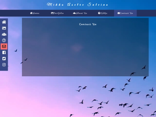 html/contact screenshot
