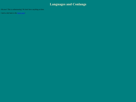 Languages screenshot