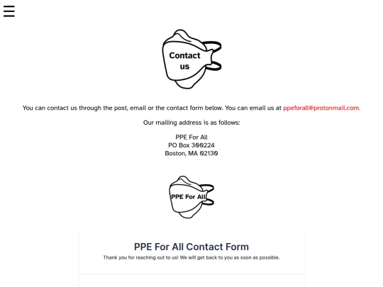 contact screenshot