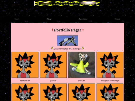 portfolio screenshot