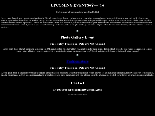 Event/event screenshot