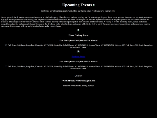 event/first screenshot