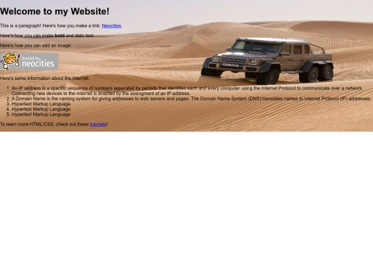 webDev screenshot