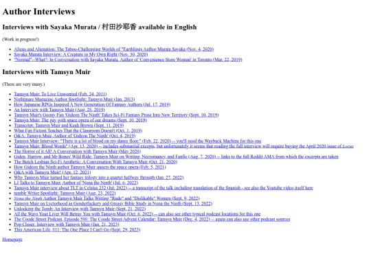 author-interviews screenshot