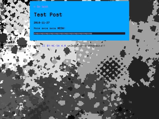 blog/first screenshot