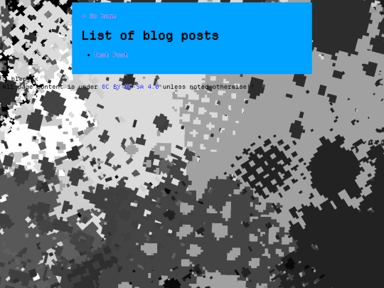 blog screenshot