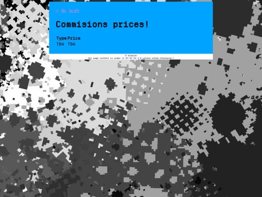 commissions/prices screenshot