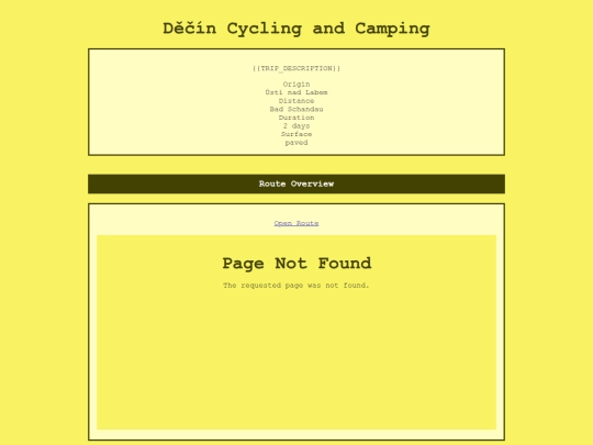 bike-tours/template screenshot