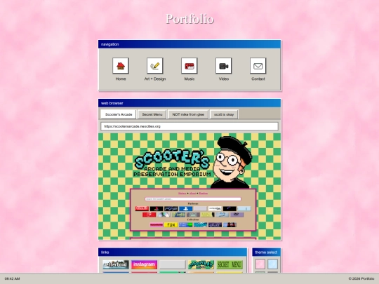 web screenshot
