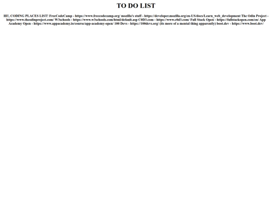 todolist screenshot