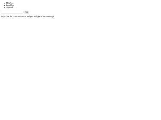 test screenshot