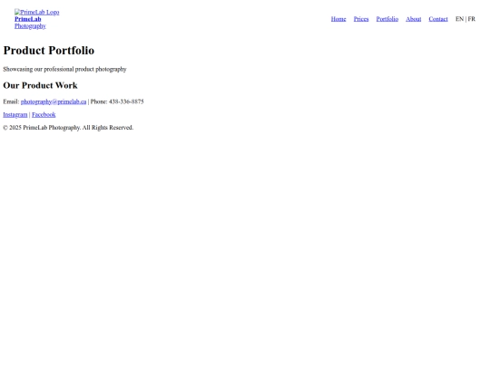 portfolio-product screenshot