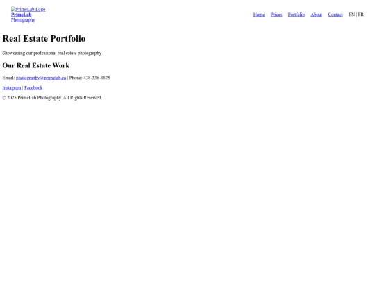 portfolio-real-estate screenshot