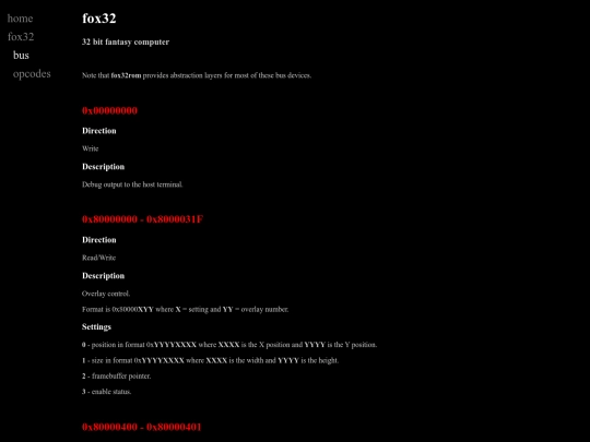 fox32/bus screenshot