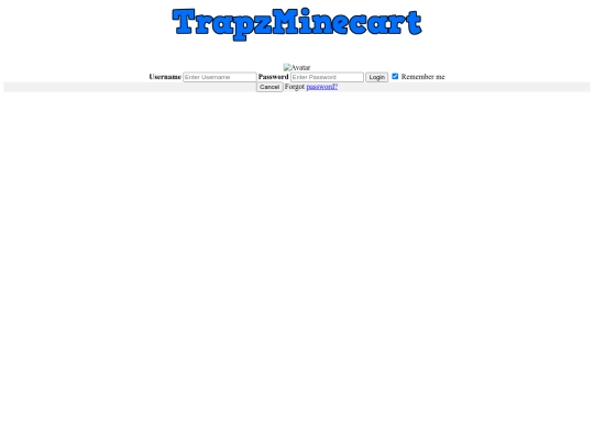login screenshot