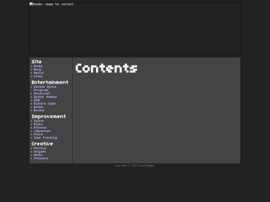 content screenshot
