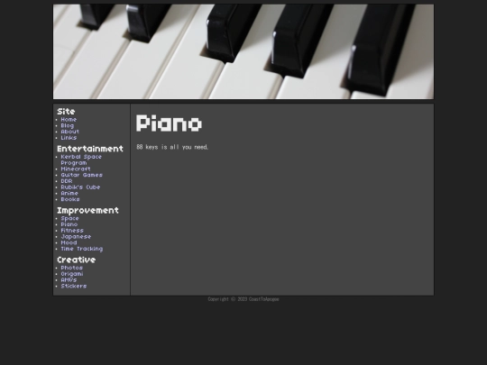 piano screenshot