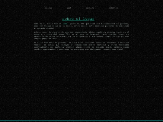 sobre screenshot