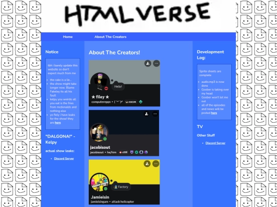 Creators screenshot