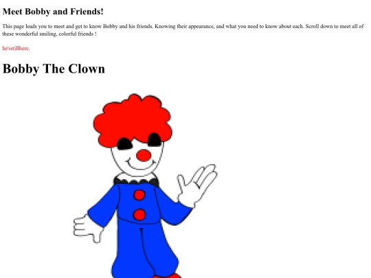 Meet the cast!/newfile screenshot