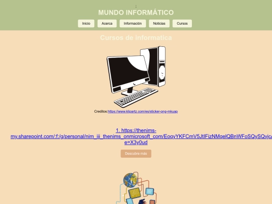 Cursos screenshot