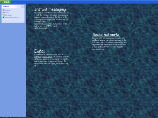 contact screenshot