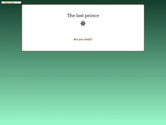stories/The lost prince screenshot