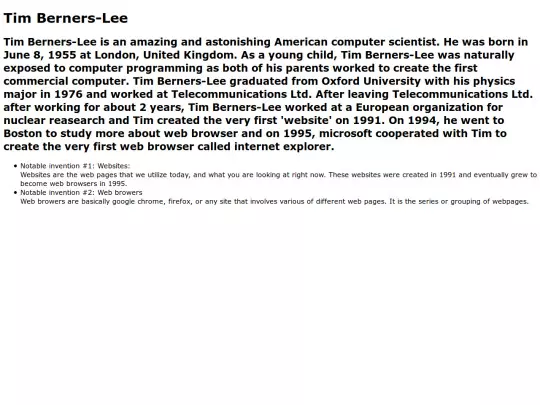 timberners-lee screenshot