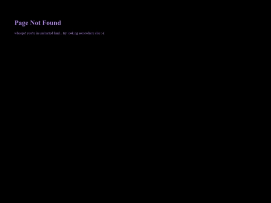 not_found screenshot