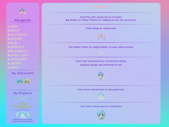 2.0/Default/Credits screenshot