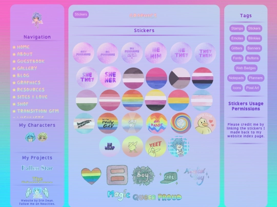 2.0/Default/Graphics/Stickers screenshot