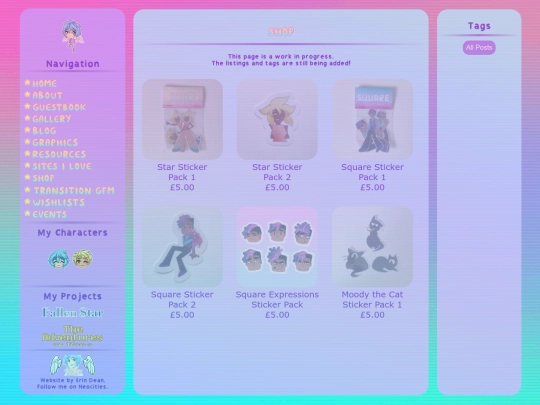 2.0/Default/Shop screenshot