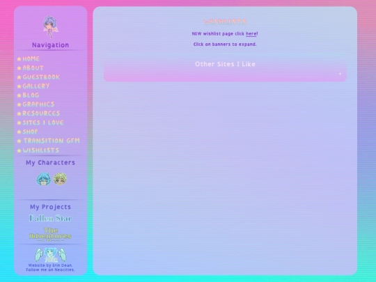 2.0/Default/Wishlists screenshot