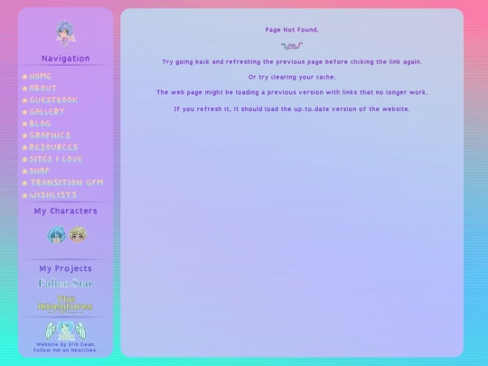 not_found screenshot