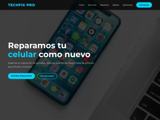 Reparacindecelulares screenshot