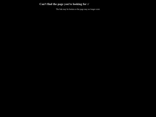 not_found screenshot