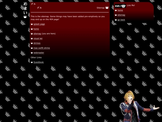 sitemap screenshot