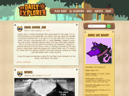 aj screenshot