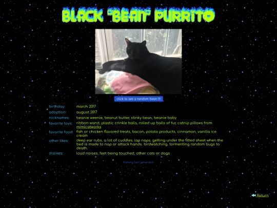 blog/bean screenshot