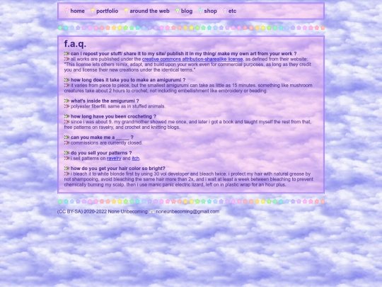 faq screenshot