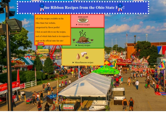 recipes screenshot