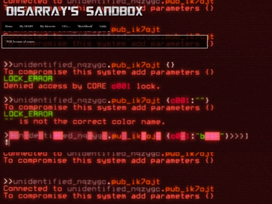 blog screenshot