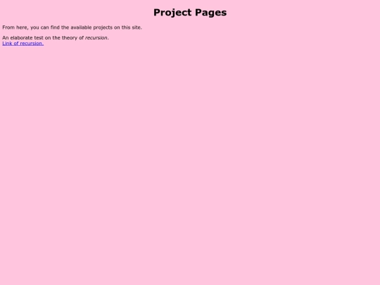 Projects/projects screenshot