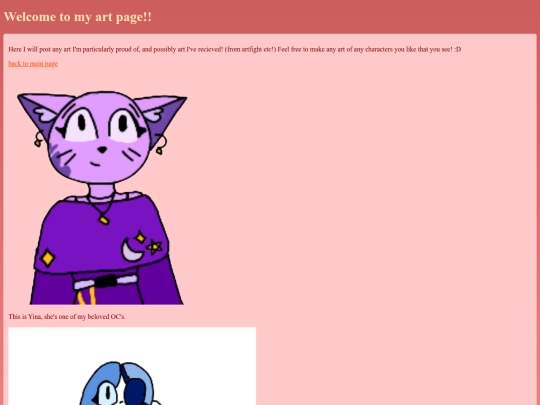 artpage screenshot